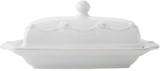 Berry & Thread Butter Dish - Whitewash