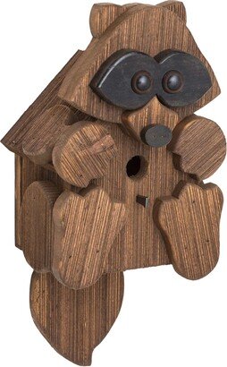 Raccoon Birdhouse | Handcrafted With Cute Design