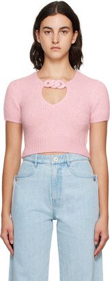 Pink Keyhole T-Shirt