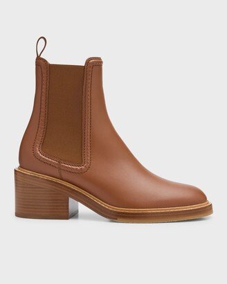 Mallo Leather Ankle Chelsea Boots-AA