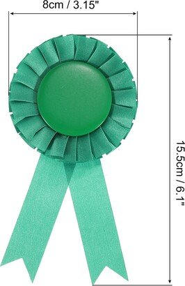 Unique Bargains 12Pcs Blank Award Ribbon, Rosette Ribbon Prize Recognition Ribbon