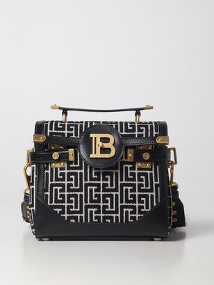 B-Buzz 23 bag in jacquard canvas and leather