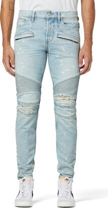 Blinder Biker V2 Ripped Moto Skinny Jeans