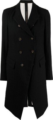 Double-Breasted Wool Coat-CZ