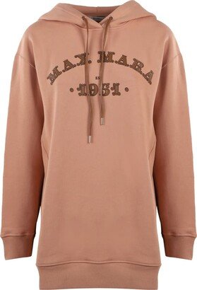 Adito Cotton Sweatshirt With Hood And Logo