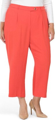 TJMAXX Plus Airflow Pull On Cropped Pants For Women