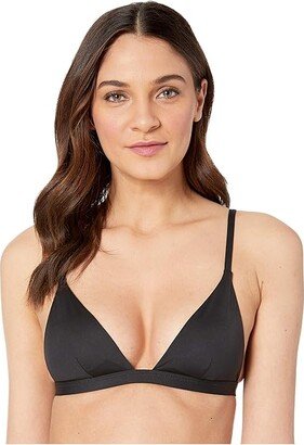 Moss Top (Black EcoLux) Women's Swimwear