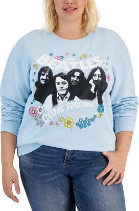 Love Tribe Trendy Plus Size Beatles Come Together Sweatshirt