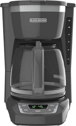 12 Cup Programmable Coffee Maker in Gray