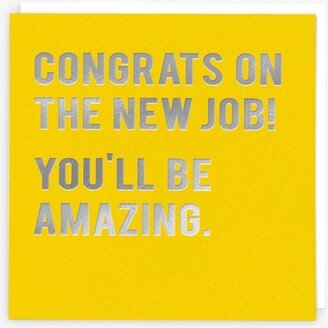 Redback Cards You'll Be Amazing New Job Card