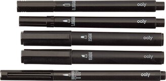 Ooly InkWorks Pen Set Black Assorted Pkg/5