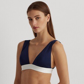 Ralph Lauren Two-Tone Bikini Top