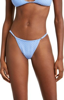 YELLOW THE LABEL Oceane Textured Bikini Bottoms