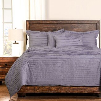 Tattered Lavender 6 Piece King Luxury Duvet Set