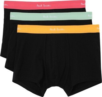 Men Trunk 3 Pack Boxer Black