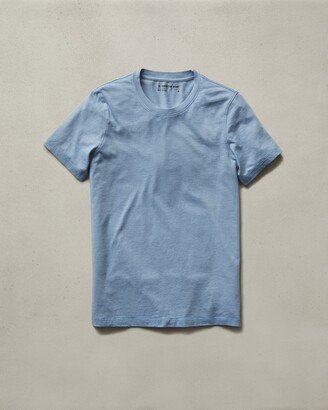 Women's Contrast Stitch Tee - Rain Washed