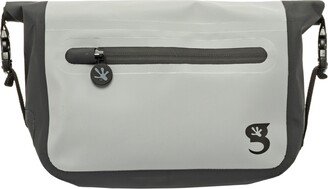 Geckobrands Water-Resistant Tarpaulin Dry Bag Waist Pouch - Gray, Black