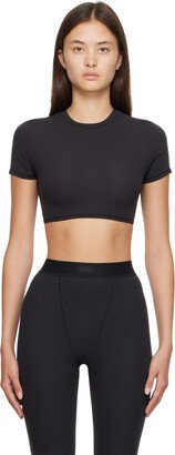 Black Fits Everybody Super Cropped T-Shirt