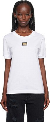 White 'DG' T-Shirt