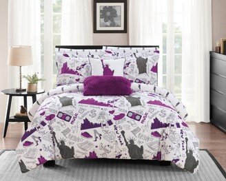 Liberty 9 Piece Full Comforter Set