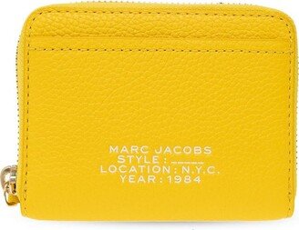 Logo Embossed Zip-Around Wallet