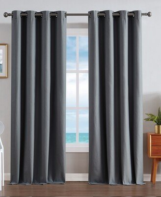 Providence Ultimate Blackout Grommet Window Curtain Panel Set, 52 x 96