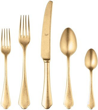 Dolce Vita Pewter Oro 20-Piece Flatware Set