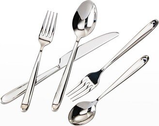 Scoop Stainless Steel 20-Piece Flatware set