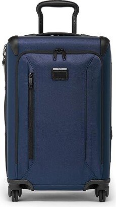 International Expandable 4 Wheeled Carry-On (Navy) Luggage