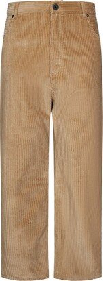 Corduroy Straight-Leg Pants-AB