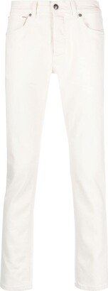 Straight-Leg Slim-Cut Trousers-AD