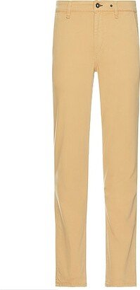 Fit 2 Stretch Twill Chino Pant in Tan