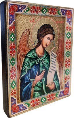 Saint Michael Icon From Holy Land Jerusalem