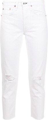 Rosa mid-rise boyfriend jeans