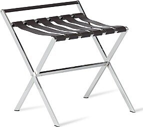 Roselli Trading Fold Flat Luggage Rack with Bumper Guard