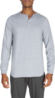 Unsimply Stitched Poly Viscose Long Sleeve Henley