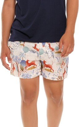 Ben Equus Linen Sleep Shorts