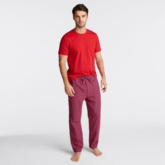 Mens Plaid Pajama Set
