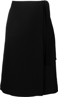 Heavy Candy Wrap Midi Skirt