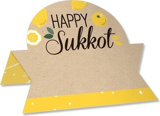 Big Dot of Happiness Sukkot - Sukkah Holiday Tent Buffet Card - Table Setting Name Place Cards - Set of 24