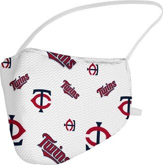 Multi Minnesota Twins All Over Logo Face Covering