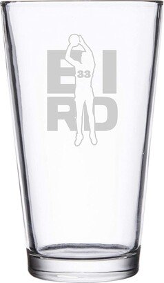 Basketball Sports Athletic Player Custom - Laser Engraved Pint Glass For Beer, 16 Oz Stein