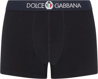 Two-way-stretch cotton jersey boxers