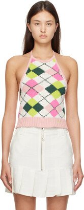 Multicolor Halter Camisole