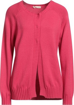 CASHMERE COMPANY Cardigan Magenta