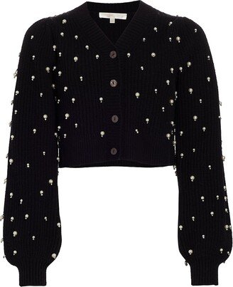 Frances Wool-Cashmere Cardigan