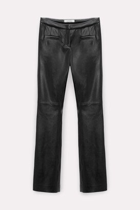 Shiny eco leather pants-AA