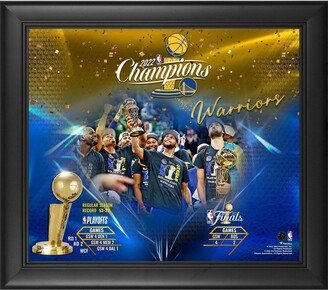 Fanatics Authentic Golden State Warriors 2022 Nba Finals Champions 15'' x 17'' Framed Collage Photo