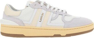 Clay Panelled Lace-Up Sneakers