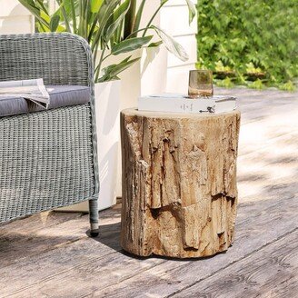 Patiorama Outdoor Accent Table Concrete End Table